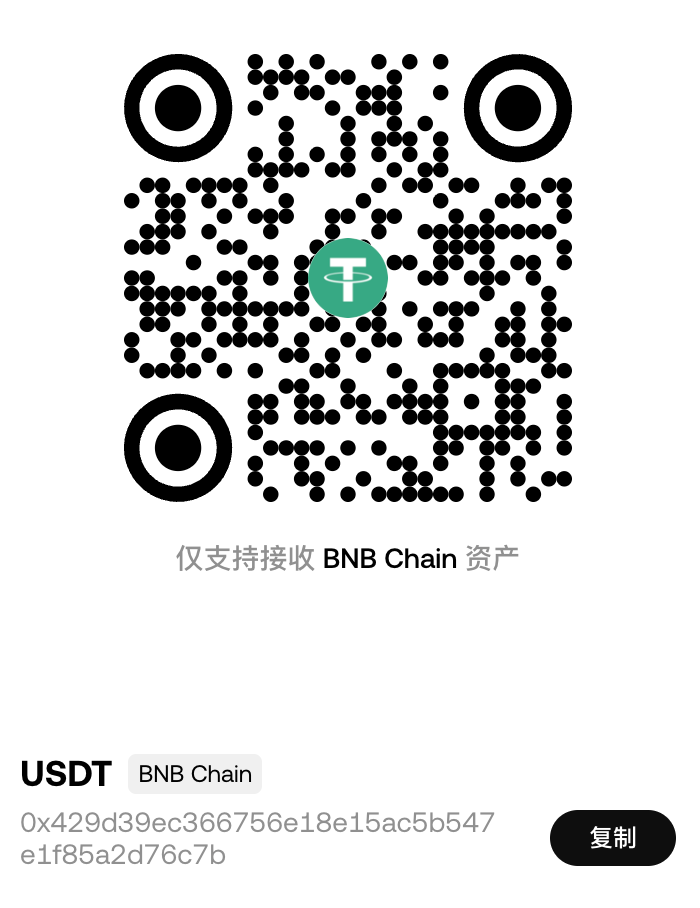 USDT BEP20 收款二维码